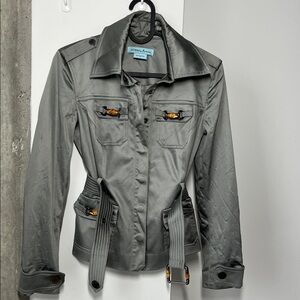 Guess Marciano Fitted Jacket Tailored Style Size 2